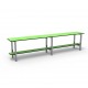 2m Simple Bench - Stainless Steel - Green