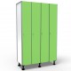Casier 1 Porte 4 Colonnes - Vert