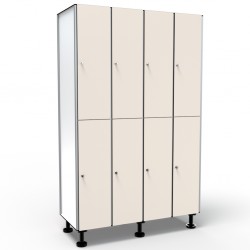 Casier 2 Portes 4 Colonnes