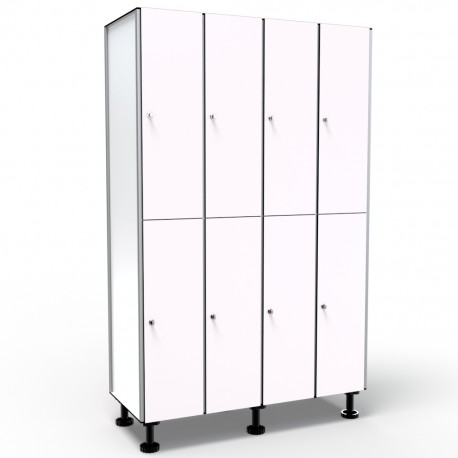 Cacifo 2 Portas 4 Módulos - Branco