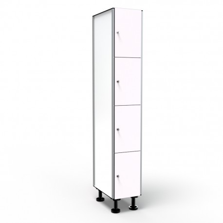 Cacifo 4 Portas 1 Módulo - Branco