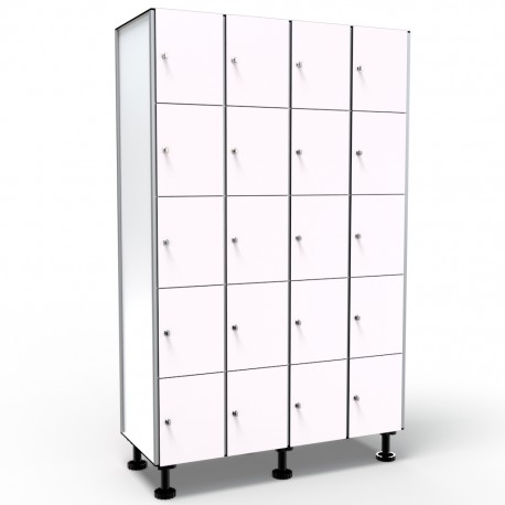 Cacifo 5 Portas 4 Módulos - Branco