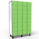 Locker 8 Doors 4 Modules - Green