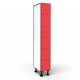 Locker 6 Doors 1 Module - Red